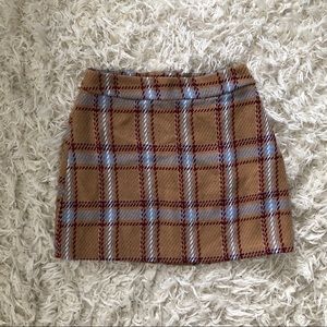 Plaid Skirt